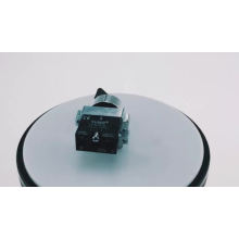 LAY5-BD21 electrical standard handle selector 2 Position stay put industrial selector push button